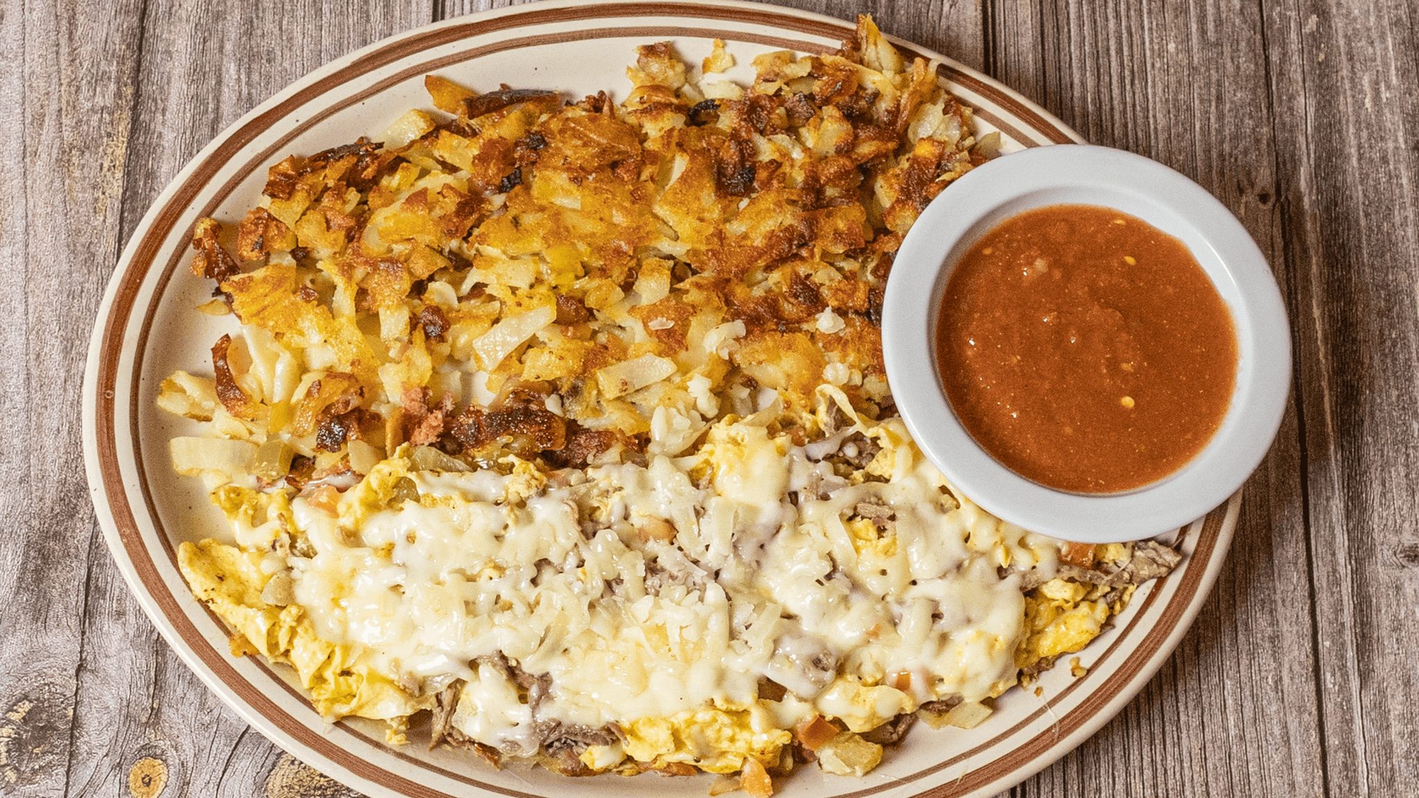 Machaca and Eggs.
