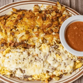 Machaca and Eggs